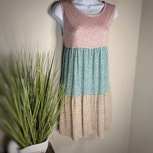 Hesed Tiered Tank Dress Size S